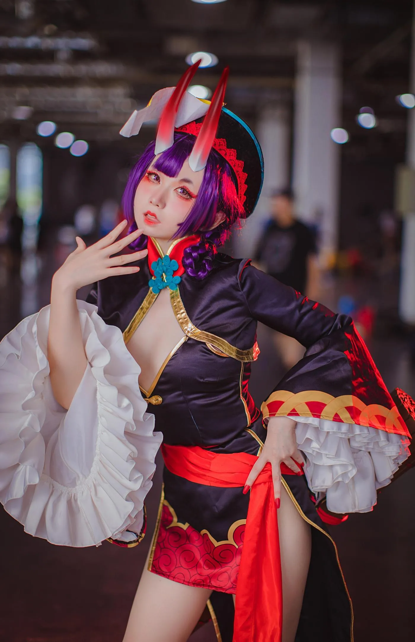 渊秧 – NO.04 FATEu002FGRANDORDER-酒吞童子僵尸cos [8P]插图5